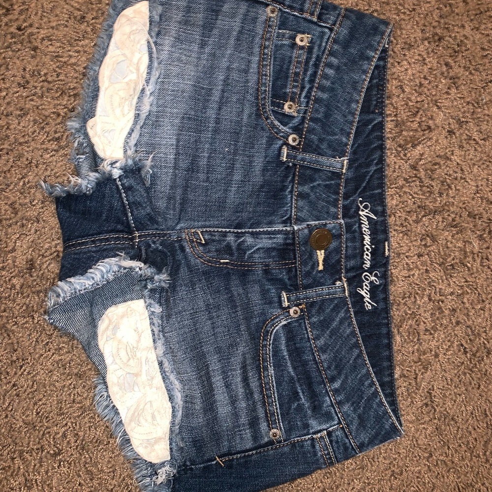 American eagle denim shorts